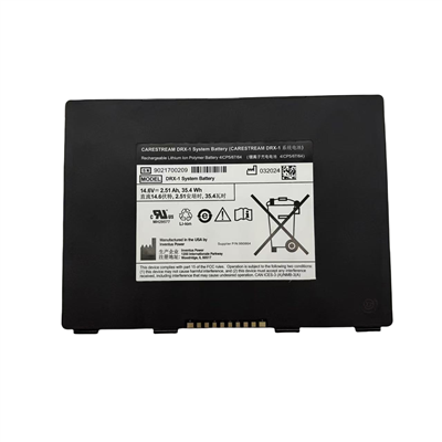 System Battery For Carestream DRX-1 441400052 P/N8G5132 8G5132 Battery