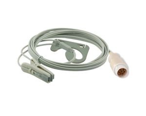 MEK Round 8-Pin Veterinary Clip SPO2 Sensor